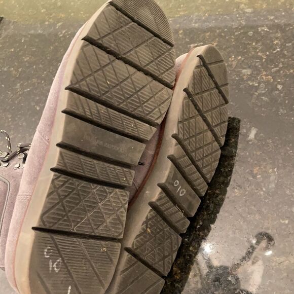 *Banana Republic* Grey Suede Ortholite Men’s Boots Sz 11.5 - Picture 9 of 10